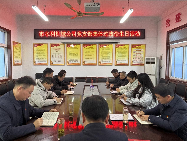 組織開展“集體過政治生日”主題黨日活動